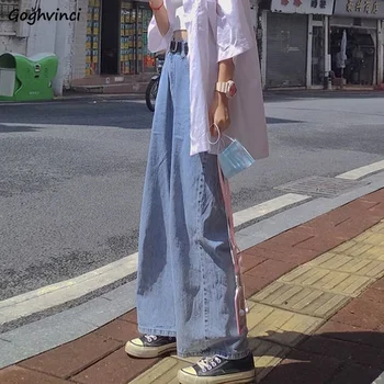 Teksad Naiste Harajuku Retro Korea Stiilis Õpilased Vintage Streetwear Teismelised Uisutaja Lihtne Juhuslik Tahke Klassikalisest Kõrge Vöökoht Kottis