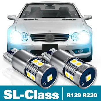 2tk LED Parkimine Valguse Mercedes Benz SL-Klassi R129 R230 Tarvikud 1992-2012 2006 2007 2008 2009 2010 2011 Kliirens Lamp