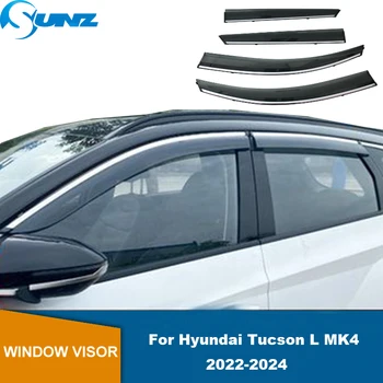 Akna Kilp Jaoks Hyundai Tucson L MK4 2022 2023 2024 Auto Uks Visiir Aknas Visiir Weathershields Päike Rain Guard Vent