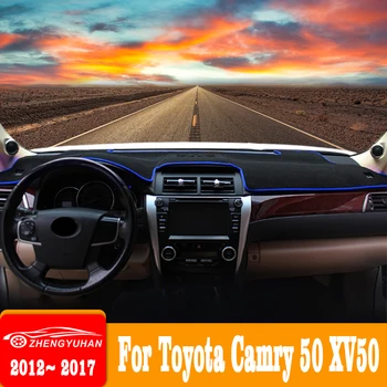 Auto Armatuurlaua Katmiseks Toyota Camry 50 XV50 2012 2013 2014 2015 2016 2017 Vahend Platvorm Desk Pad Matid Vaibad Tarvikud