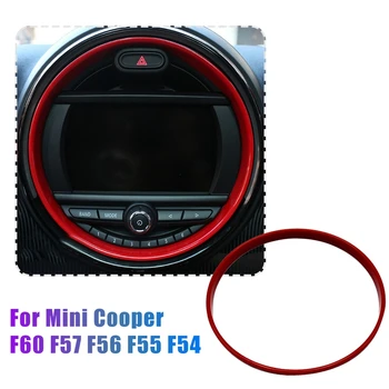 8.8 Tolline Punane Center Console Armatuurlaud Navigatsioonisüsteemid Ekraani Kate Sisekujundus ilurõngas Mini Cooper F60 F57 F56 F54 F55