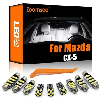 Zoomsee 11Pcs Salongi LED-Mazda CX-5 CX5 2011-2016 2017 2018 2019 2020 2021 Canbus Auto Sise-Dome Kaart Light Kit Ei Vea