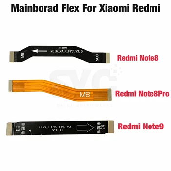 1tk Jaoks Xiaomi Redmi Märkus 8 9 9S Redmi Märkus 8 9 pro Peamised Juhatuse Emaplaadi LCD-Ekraan, Ühenduspesa Flex Kaabel
