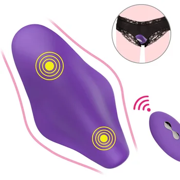 Aluspüksid Vibraator Paar Adult Sex Mänguasja Wireless Remote Portable Kliitori Stimuleerimiseks Nähtamatu Vibreeriv Muna Sugu Mänguasi Naistele