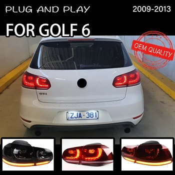 Saba Lamp VW Golf 6 2009-2012 R20 MK6 LED tagatuled Udutuled päevasõidutuled PÄEVATULED Tuuning Autode Tarvikud