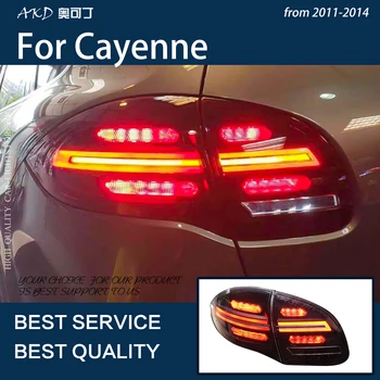 Auto Tuled Cayenne 2011-2014 LED Dünaamiline Taillight Tagumine Udutuli suunatuli Esile Tagurdamine ja Piduri Tarvikud