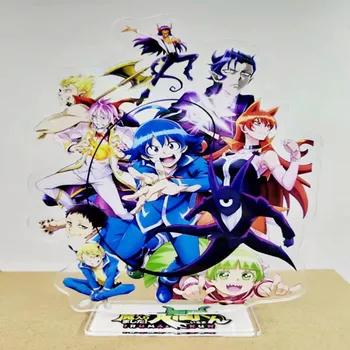 Anime Mairimashita! Iruma-kun Pere Akrüül Seista Joonis Mudel Plaat Suzuki Iruma Clara Valac Opera Laekuva Laua Kaunistamiseks