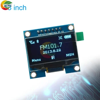 Ziqqucu 1.3 tolline OLED 128x64 LCD Ekraan Moodul 7 SPI Pin/I2C SSH1106 LCD Moodul Arduino AVR PIC STM32