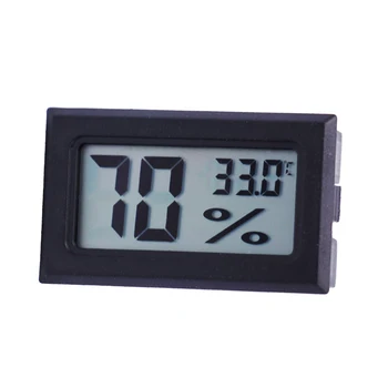 Mini Digitaalne Termomeeter Hygrometer Õhuniiskuse Mõõtja Temperatuuri Näidik Temp Arvesti Tester