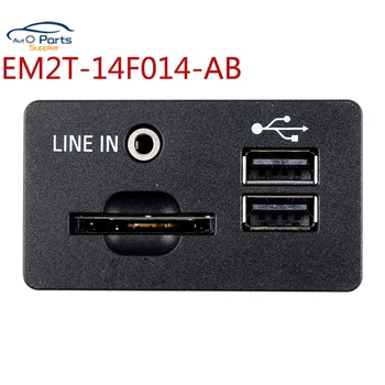 Uus EM2T-14F014-AB EM2T14F014AB Audio-Mängija, USB-Nõu, Must Matt Ford EDGE KUGA SÕNN S-MAX TRANSIIDI auto remont