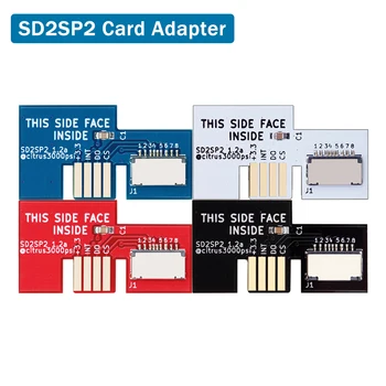 SD2SP2 SD TF Mälukaardi Adapter Nintendo Gamecube NGC NTSC Serial Port 2 - Kuld HQ ENIG Pind