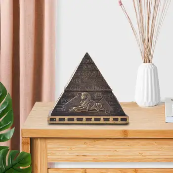 Egiptuse Püramiid Skulptuur Home Office Ladustamise Ehted Kasti Teenetemärgi