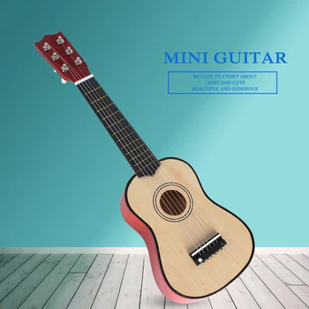 21 tolline Kaasaskantav Mini Kitarri Õppimine Mänguasi, Kingitus Kerge 6 Stringid Ukulele Lapsed Algajatele Kaasaskantav Muusika Elemendid