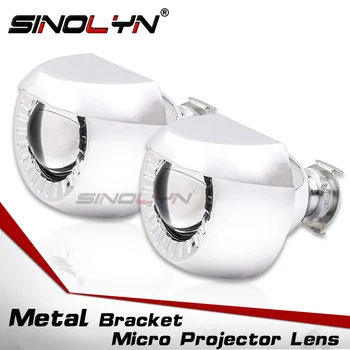 Sinolyn 1.8 Tolli Mini Projektor Bi Xenon Läätsed Esitulede H7, H4 Mootorratta Esilatern H1 HID Auto Tuled Auto Tuning Aksessuaarid