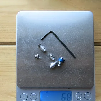 1 Täielik Komplekt Nuga Kruvid Chris Reeve Väike Sebenza 21. Mini Standard Võlli Toru Saba DIY Tegemise Tarvikud Eemaldamise Tööriist