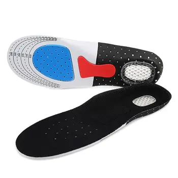 Kuum Sport Töötab Silikoon Geel Sisetallad jalgadele Mees Naiste kingad ainus ortopeediline padi Masseerides Lööke arch toetust