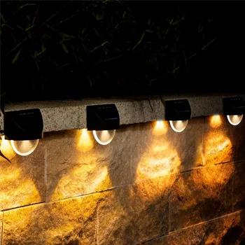 LED Solar Samm Kerge Väljas Villa Aed Rõdu Seina-Kerge, Veekindel Kõnnitee Dekoratiivsed Valguse, mis Sobib Teki Terrass