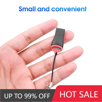 Mini USB Adapter USB 2.0 Kaardi Lugeja-Adapter Micro SD TF Flash Mälukaardi Lugeja Sülearvuti