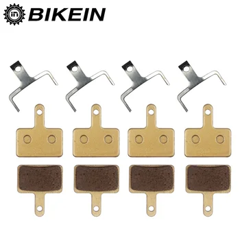 BIKEIN 4 Paari Jalgratta Metall Plaadi Piduriklotsid jaoks Shimano M375 M395 M416 M445 M446 M485 M495 M515 M525 Orion Auriga Pro