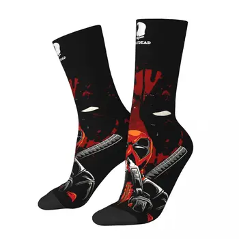 Hubane Unisex Sokid Deadpool Lõbus Kunst Merch Armas Graafiline Sokid Kevad-Sügis-Talve Kingitused