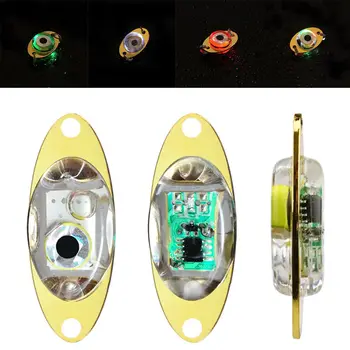 Mini LED Kala Lamp kalasöödaks Kerge Meelitada Kala Veealuse Silma Kuju Kalapüügi Kalmaar Söödaks Kala Meelitada Tuli Vilkuv Lamp
