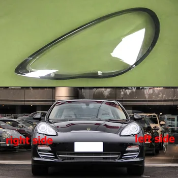 Näiteks Porsche Panamera 970 2010-2013 Esitulede Läbipaistev Kate Lambivarju Esilaterna Lamp Shell Pleksiklaasist Objektiiv Must Serv